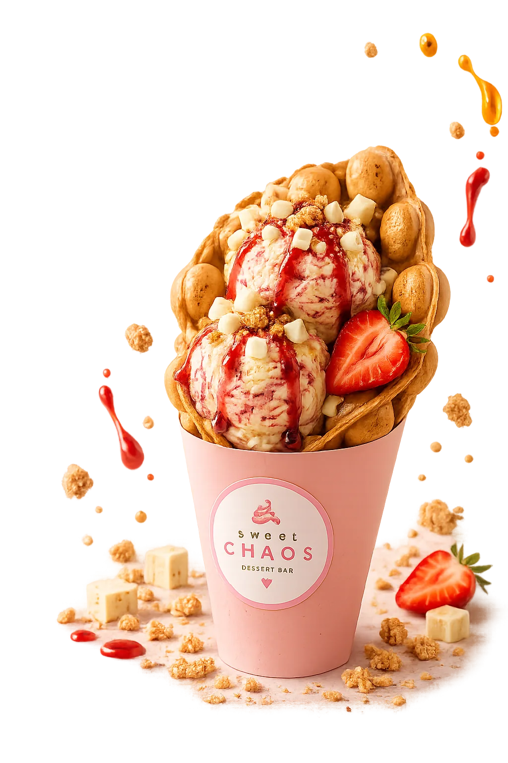 Bubble waffles